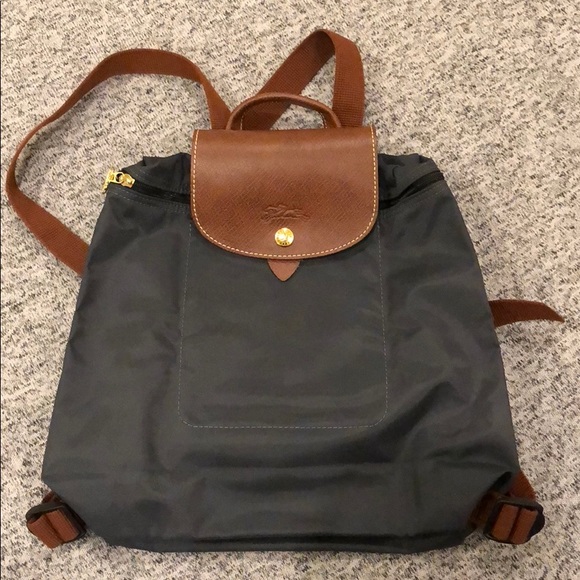 longchamp backpack folded